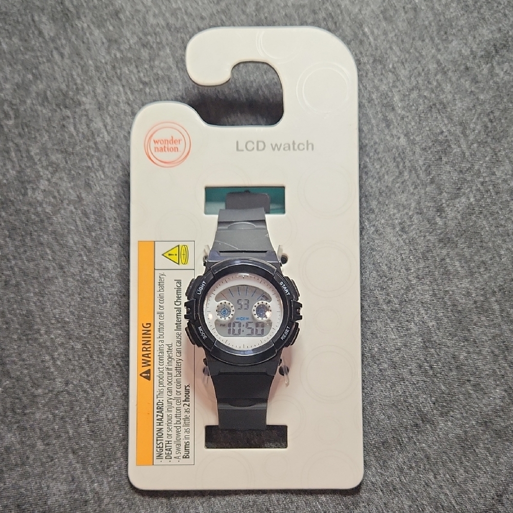 Digital LCD Sports Watch